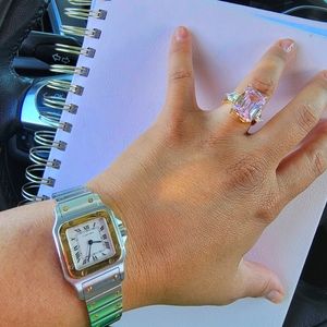 💜CARTIER WATCH💜 WITH SAPHIRE